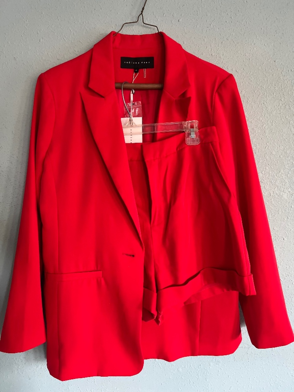 Coat short set